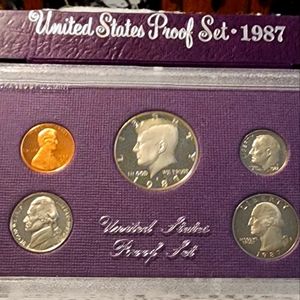 1987 United States Proof Coin Set